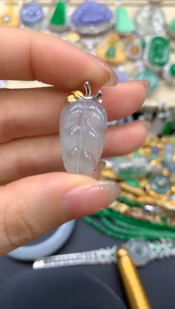 【闪购商品】翡翠颈饰18K金镶嵌269-中国好珍宝