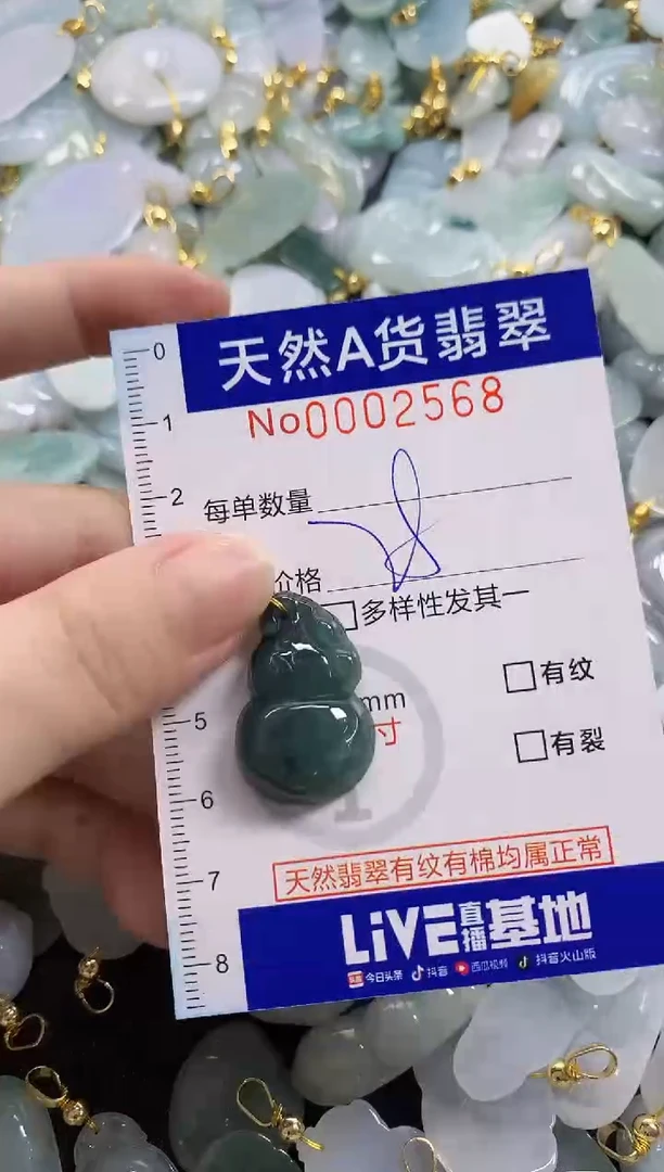 颈饰未镶嵌翡翠天然A货翡翠