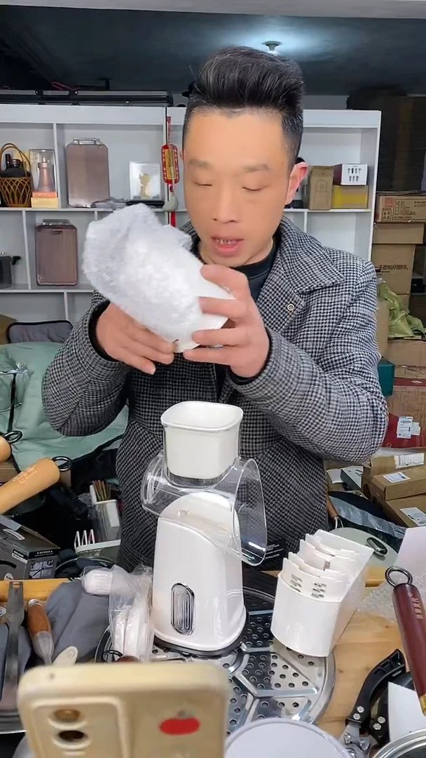 水晶玻璃1切菜神器 3组刀片