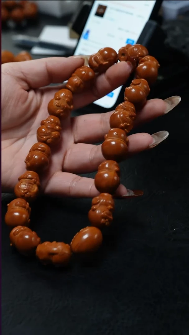 手串/手链橄榄核梦梦精品核雕