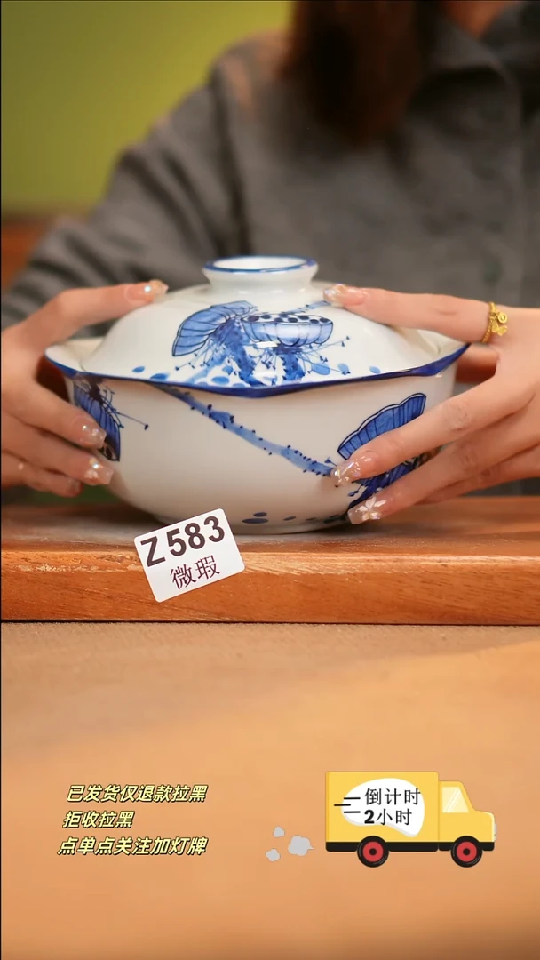 【闪购商品】瓷片WZ583 窑林瓷业陶瓷