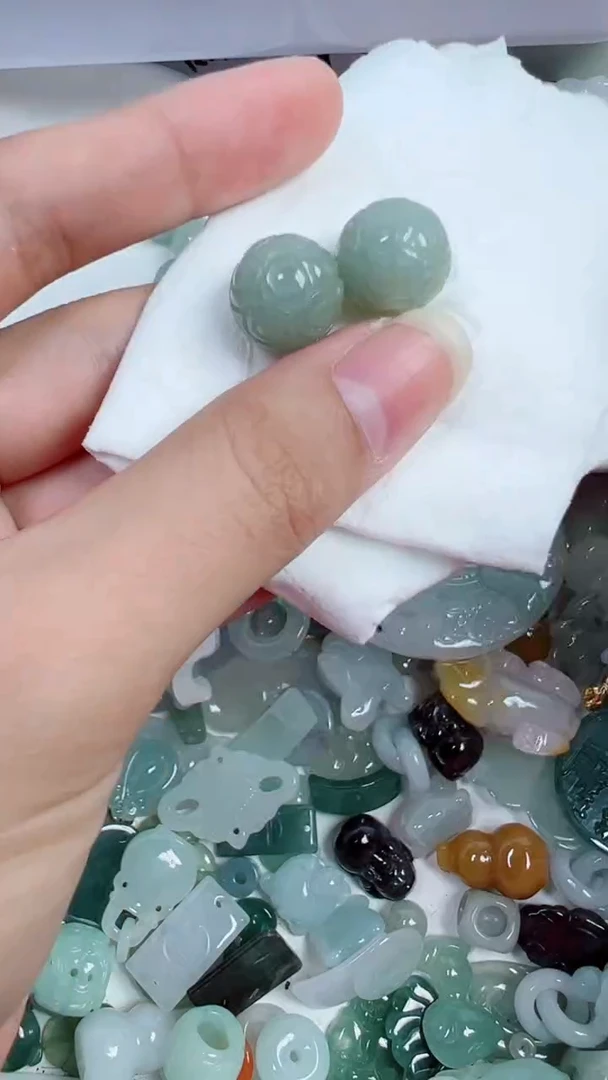 散珠翡翠289号链接,A货翡翠