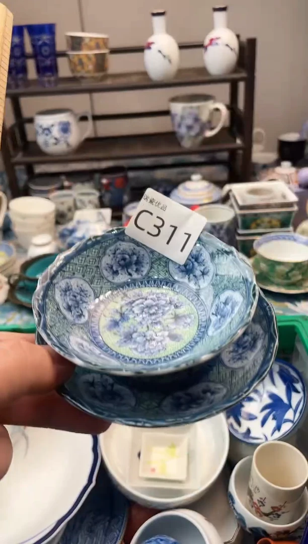 饭*亲瑞瓷甄选瓷器18包邮C311