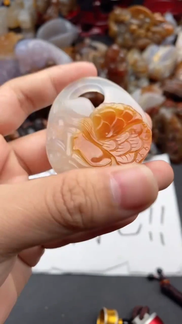 【闪购商品】玛瑙/玉髓吊坠(不含链)未镶嵌1
