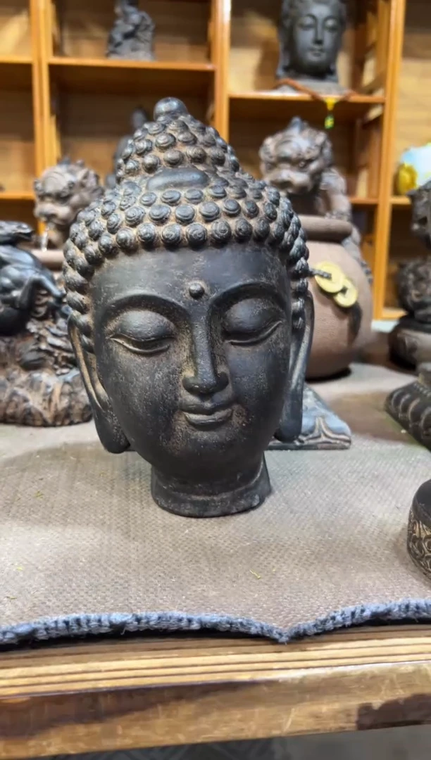 陶土【火山泥】小佛首