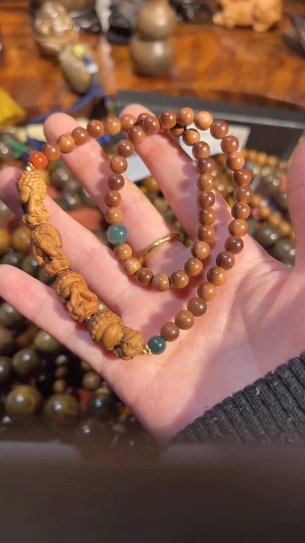 【闪购商品】金丝楠0.6双圈四不佛一物一拍