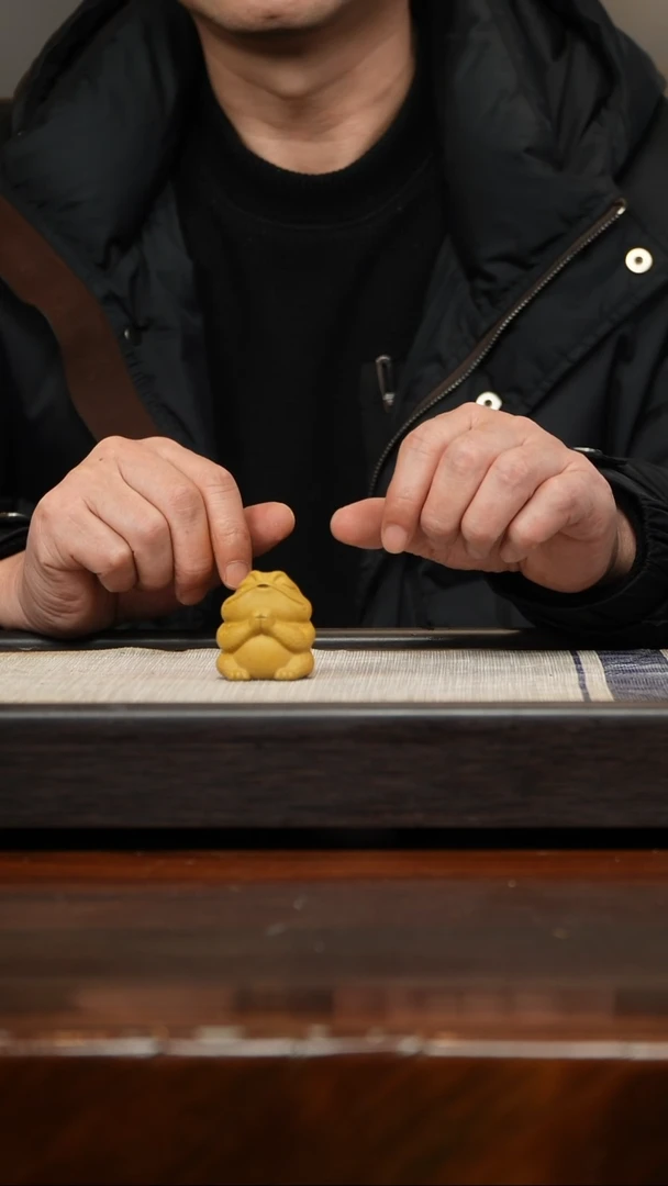 【闪购商品】紫砂茶壶黄金段金蟾