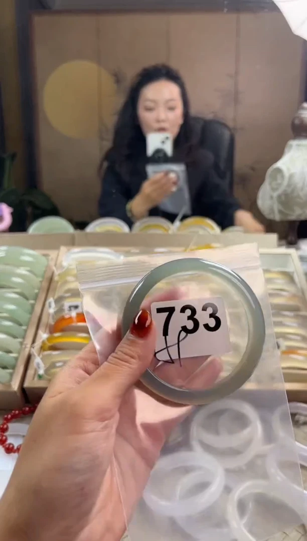 手镯玛瑙/玉髓未镶嵌733