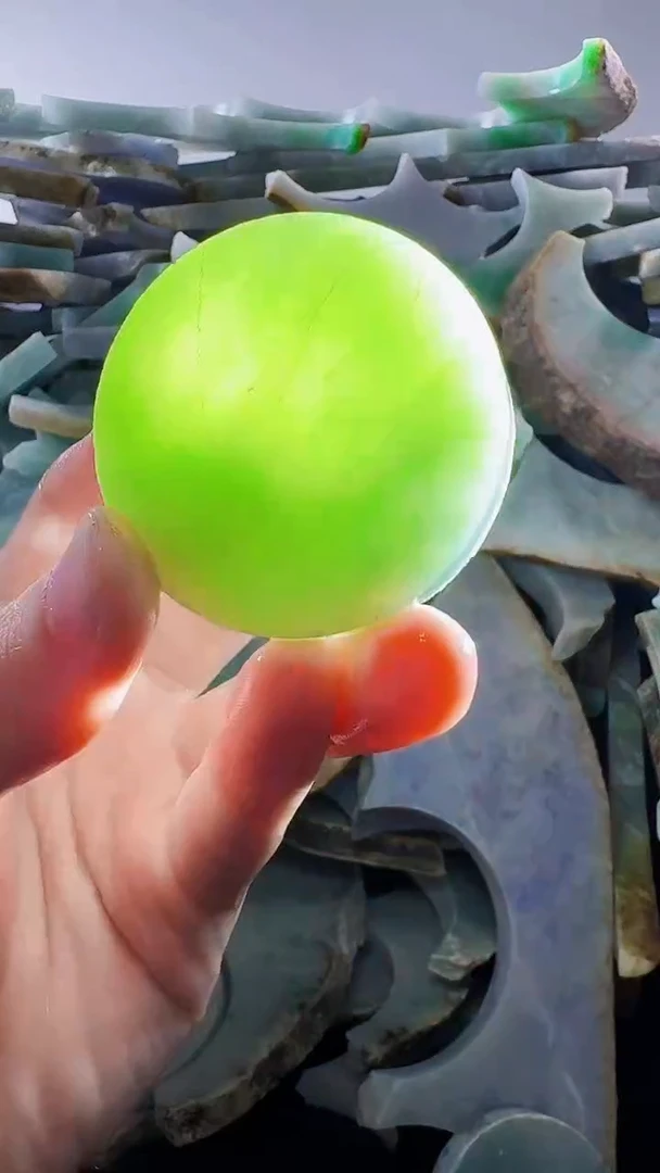 裸石翡翠缅甸翡翠A货文906