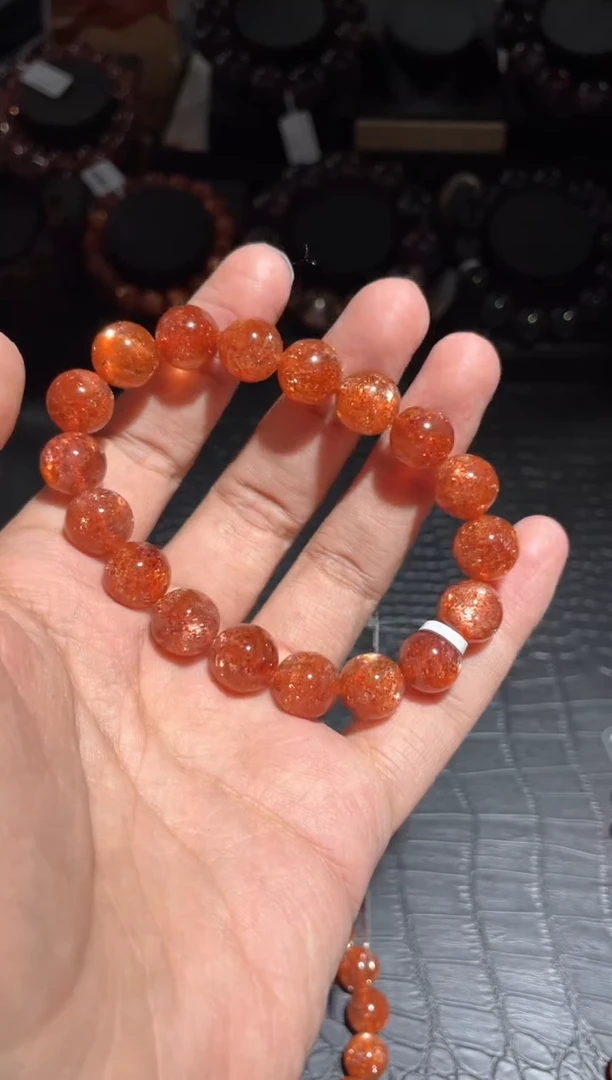 【闪购商品】日光石手链未镶嵌金太阳单圈A11（多样性发其一）