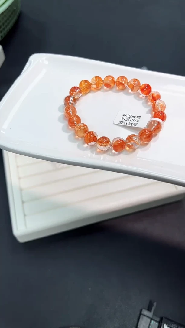 【闪购商品】水晶手串未镶嵌11O多样性发其一/1条10mm默认微瑕