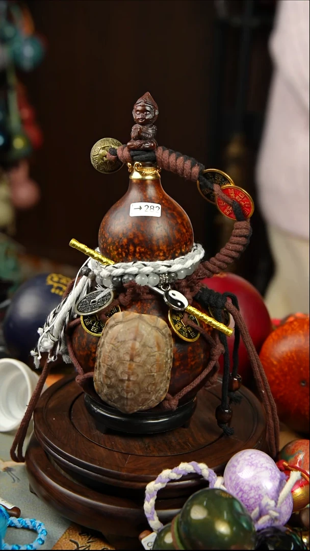 282号500ml左右非遗大漆酒葫芦