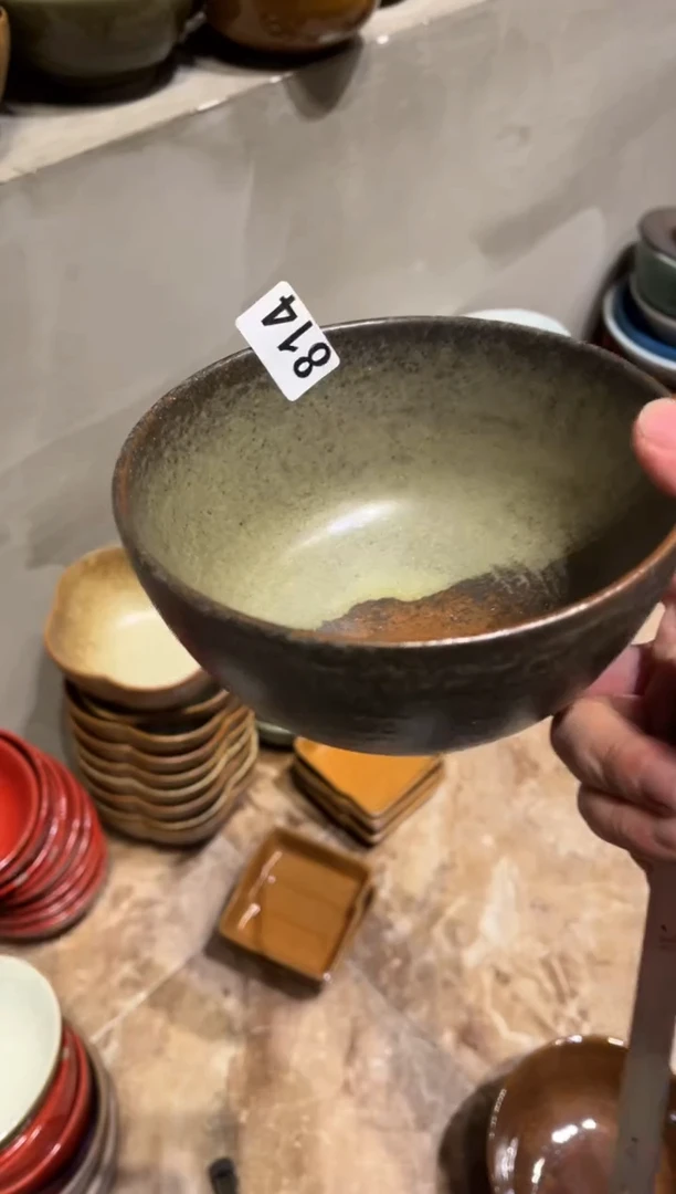 【闪购商品】瓷片814微瑕半山长相思碗1个