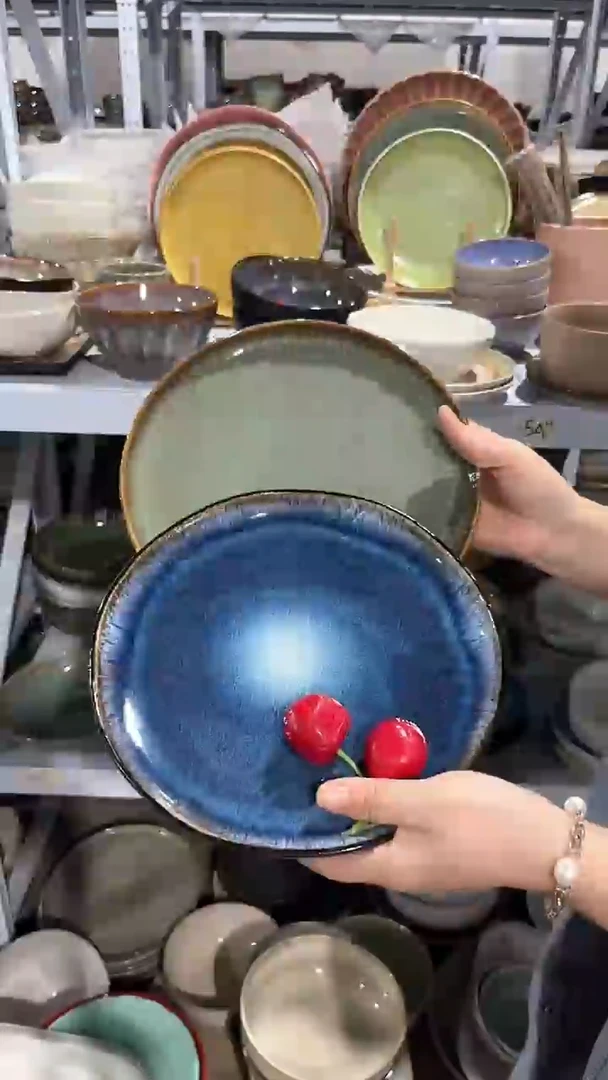 【闪购商品】瓷片外贸尾货瑕疵满20包邮X2 小盘组合