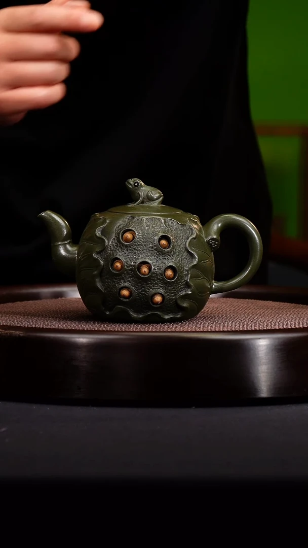 茶壶紫砂  宜兴紫砂原矿壶
