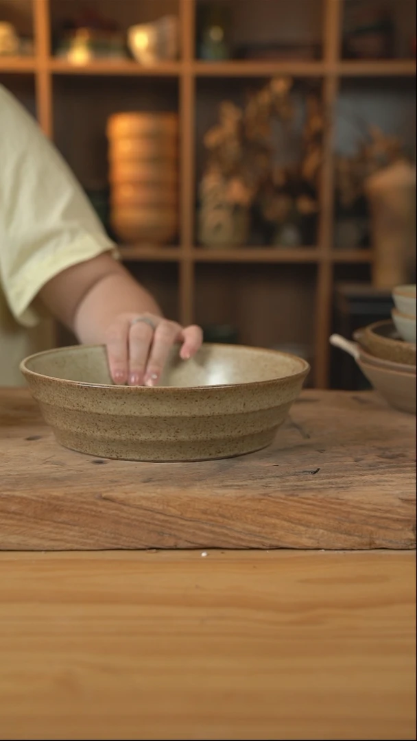 奶奶系列的9英寸螺纹直筒盘