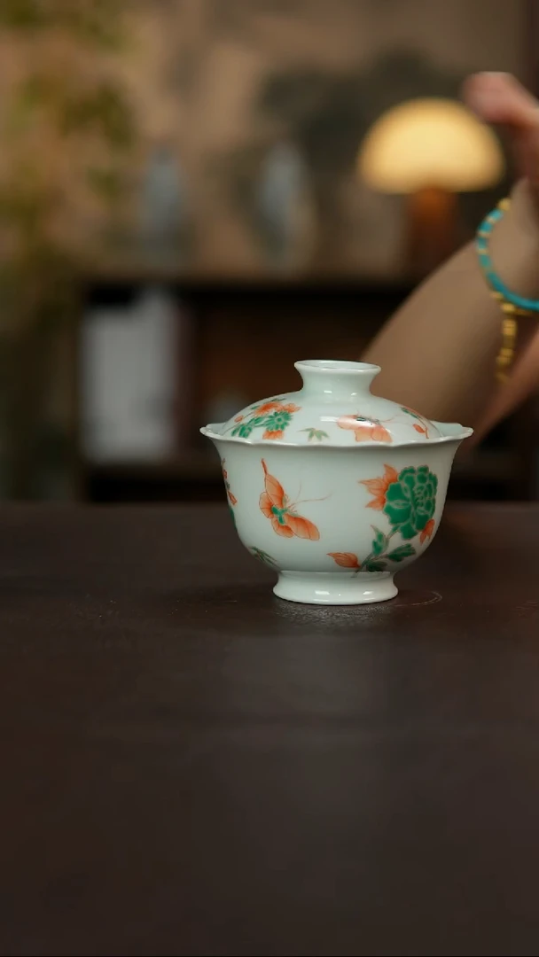 杯景德镇陶瓷杯碗柴烧多人