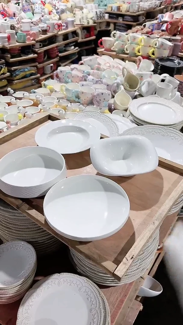 【闪购商品】瓷片4件套微瑕 凑满20元包邮