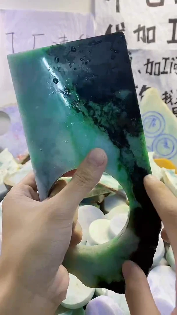 裸石翡翠天然缅甸翡翠123