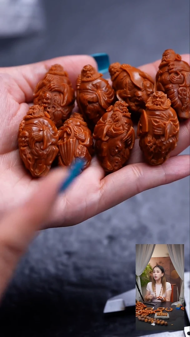 吊坠橄榄核佛****说橄榄核