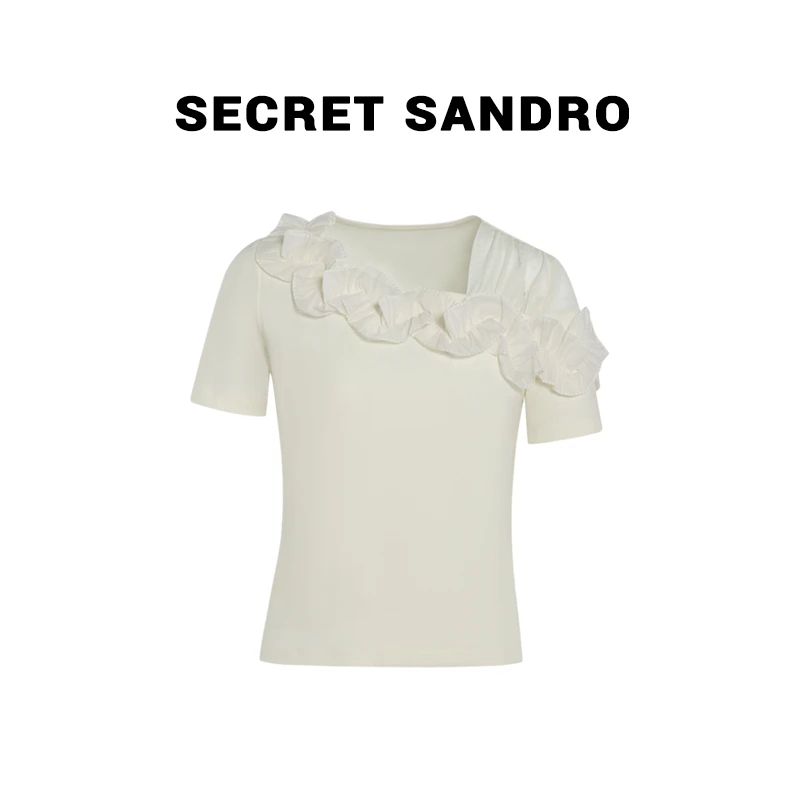【女明星】【多娜&Secret Sandro粉丝专享】T恤 T55299136N