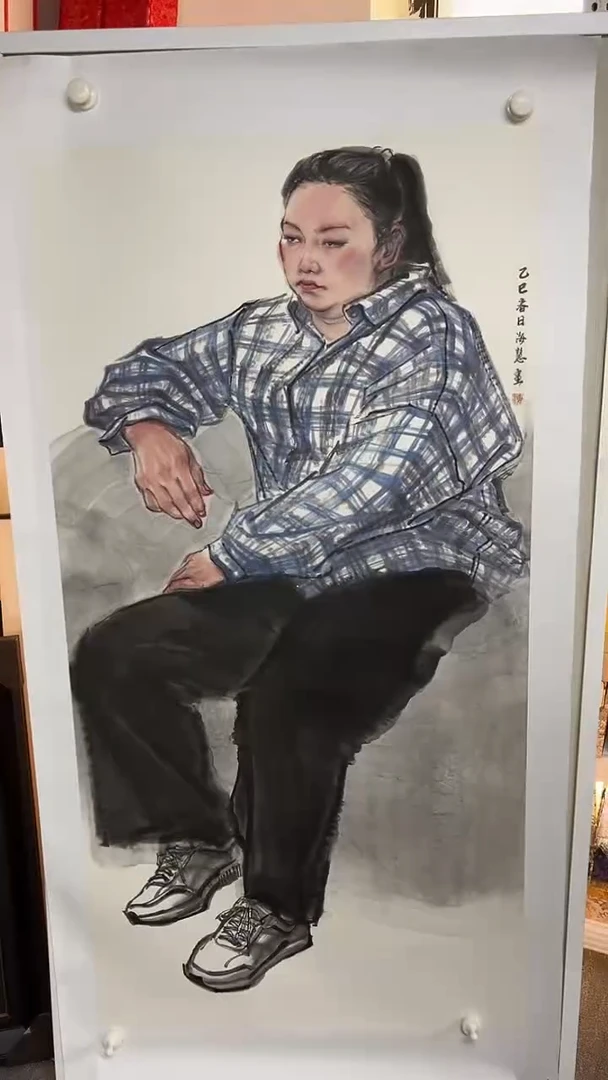 国画杨海慧8带书艺术作品28
