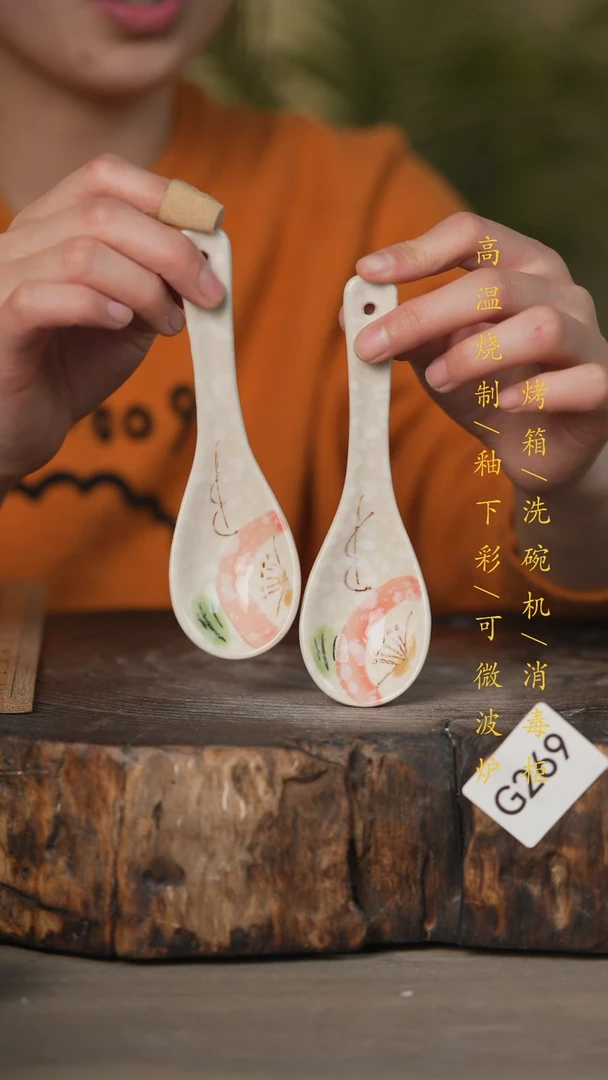 【闪购商品】瓷片景德镇高温釉下彩可微波烤箱洗碗机269