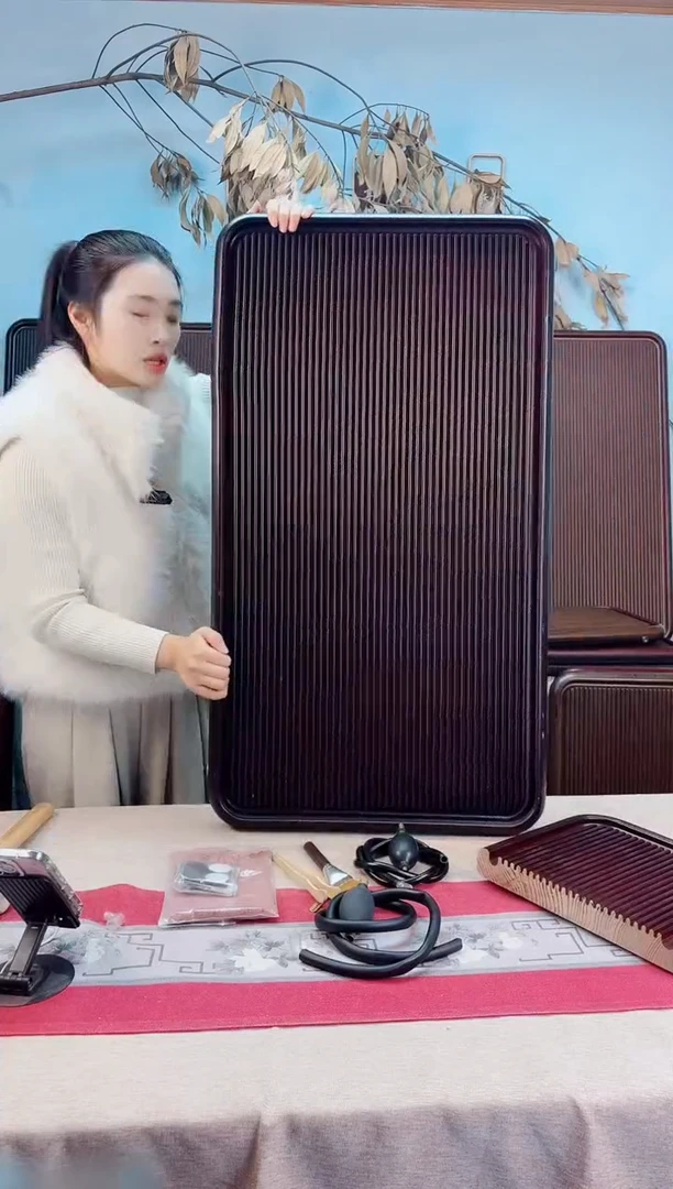 千川黑胡桃款式茶盘90*50*5