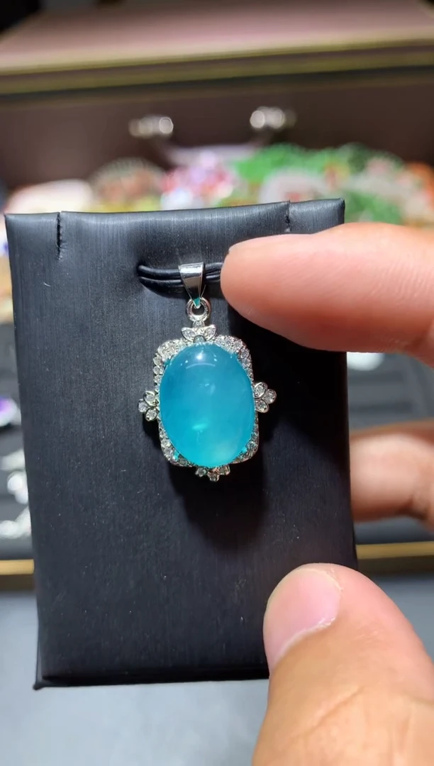 未镶嵌颈饰天河石F32【所见即所得】