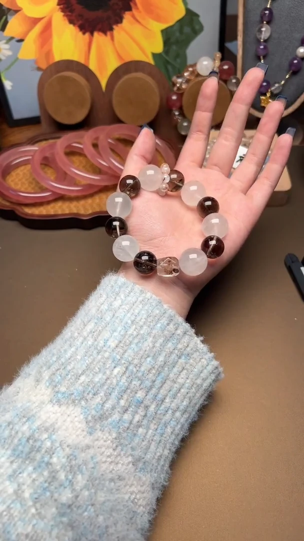 未镶嵌手串水晶1