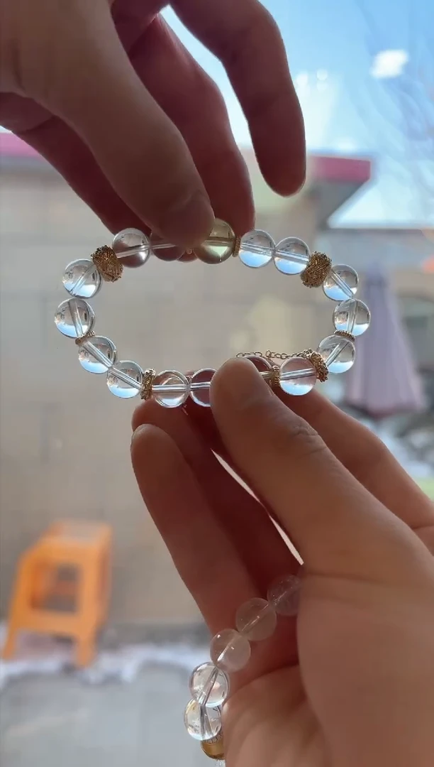 【闪购商品】水晶手链未镶嵌多样性发其一