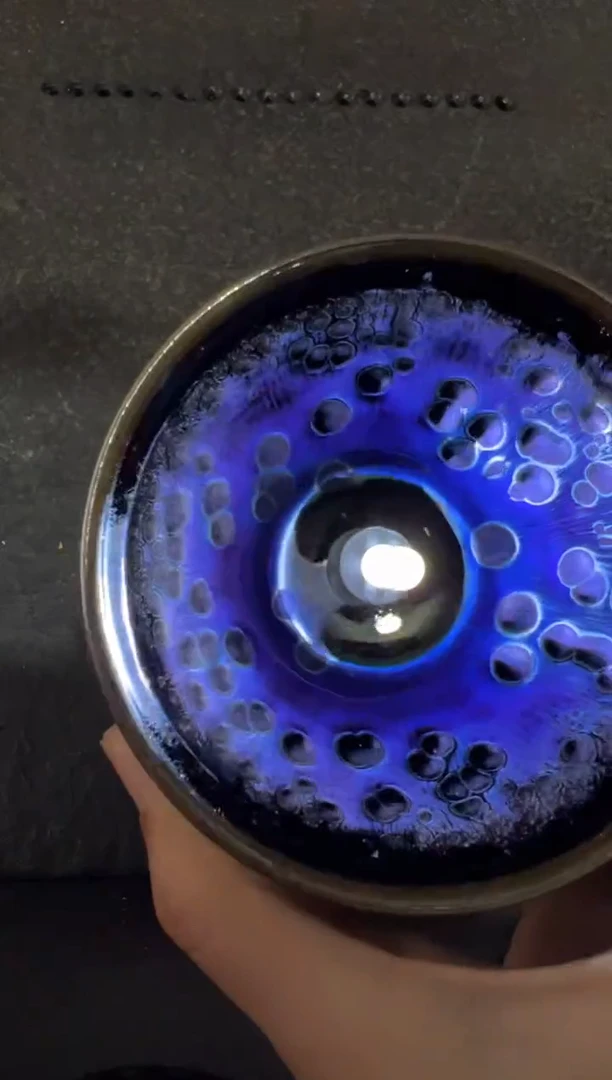 建窑建盏胡金花精品分享26