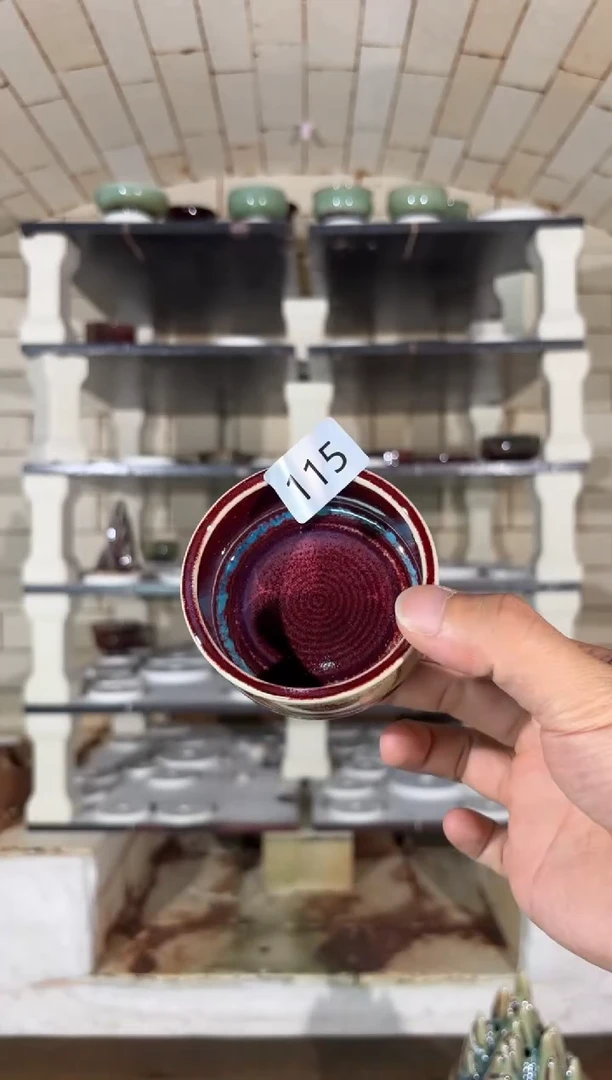 摆件精品窑变钧瓷茶器