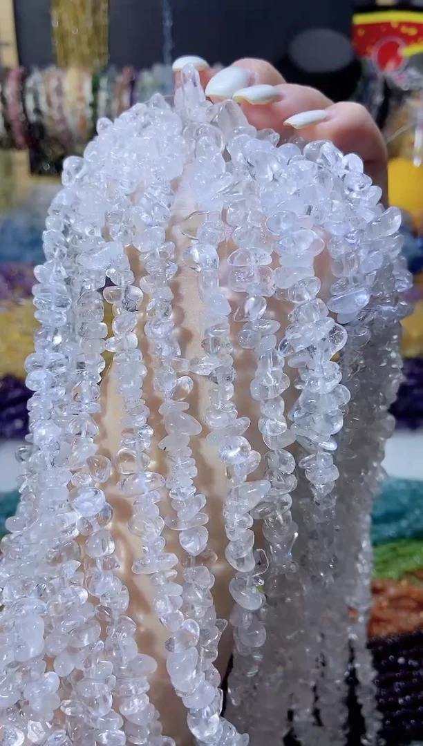 未镶嵌珠宝半成品水晶白水晶