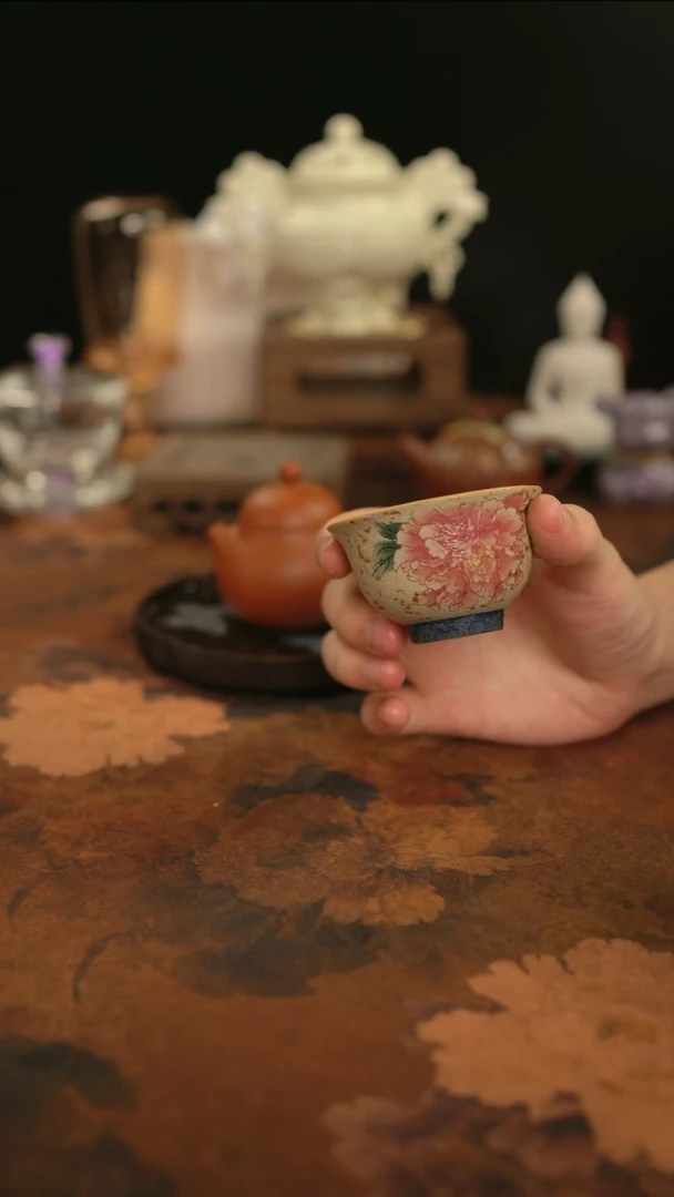 摩吉陶陶闪拍链接  焦糖牡丹杯