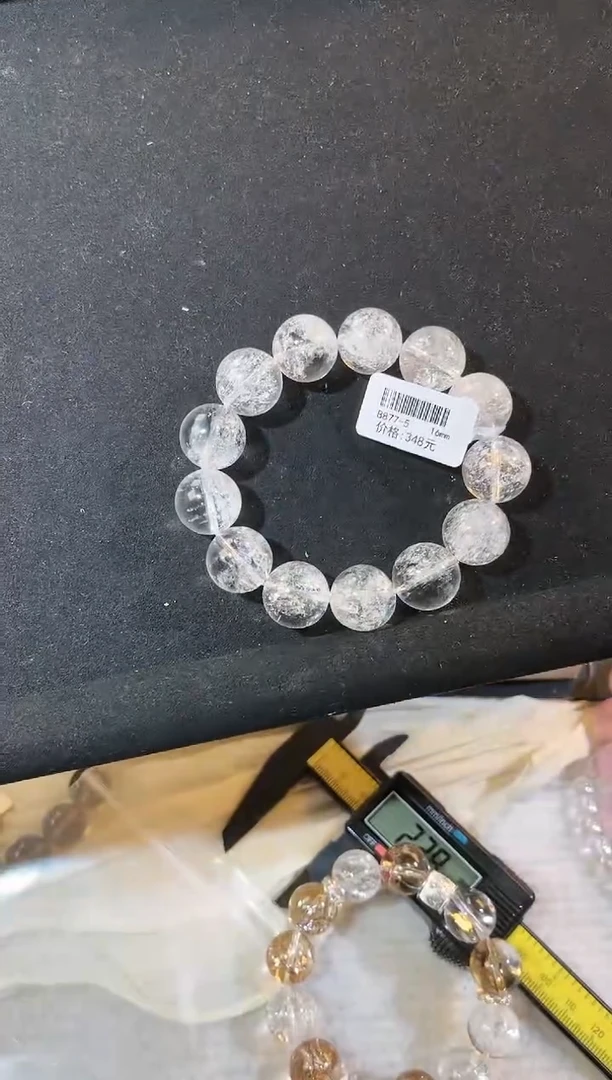 合成欧泊未镶嵌手串多样性发一白阿塞16mm