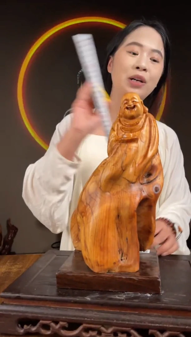 柏木（崖柏）手工摆件,先抢先得! 编号:284