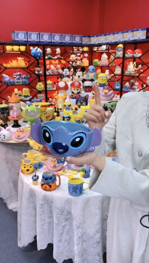 【闪购商品】1@@史迪奇水果沙拉碗