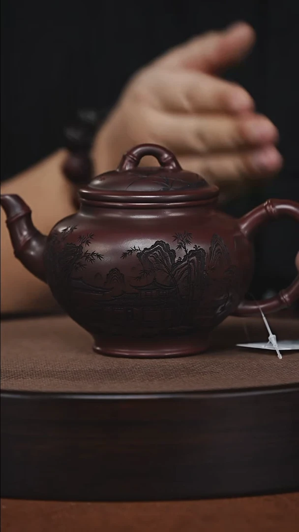 茶壶紫砂原矿紫砂壶