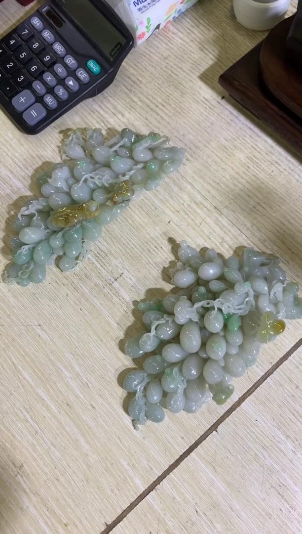 未镶嵌挂件翡翠落***情翡翠摆件