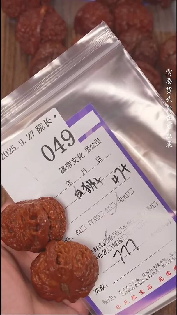 把件文玩核桃吧諘帝文化049白狮子
