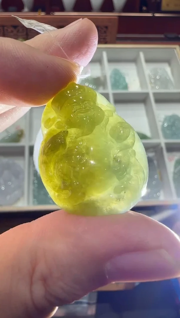 未镶嵌挂件翡翠A货翡翠多样性孤品