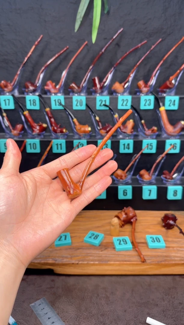 一物一图檬子木手工香烟嘴