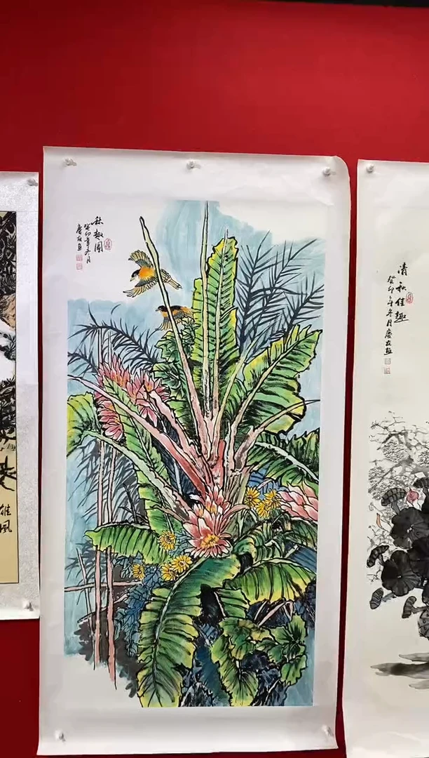 国画LQY丹李庆友老师作品