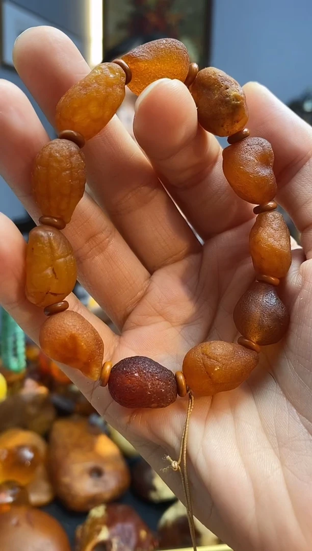 手串琥珀未镶嵌手串