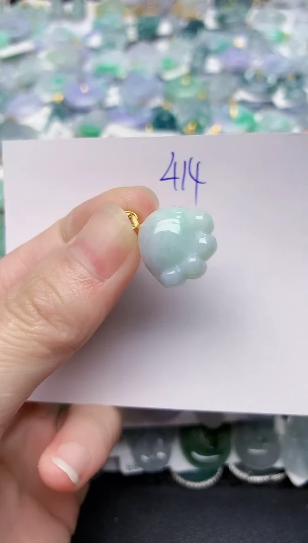 翡翠未镶嵌颈饰天然缅甸A货翡翠百元以上9元证书费自理