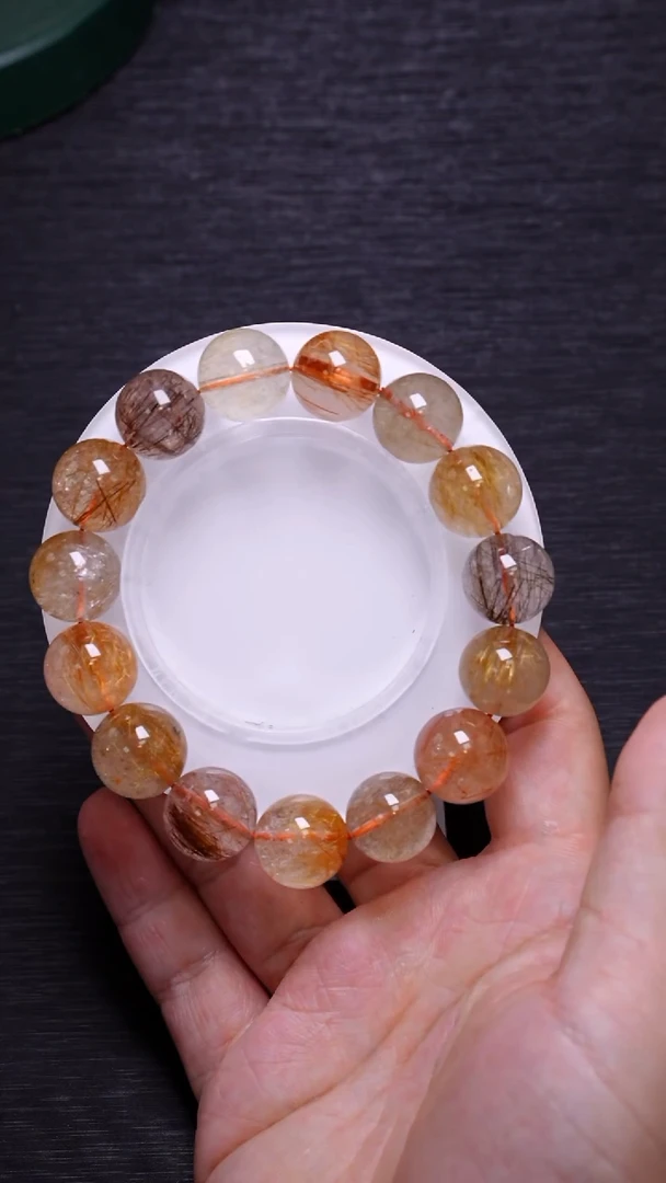 【闪购商品】水晶单圈未镶嵌Q032铜发晶单圈14mm
