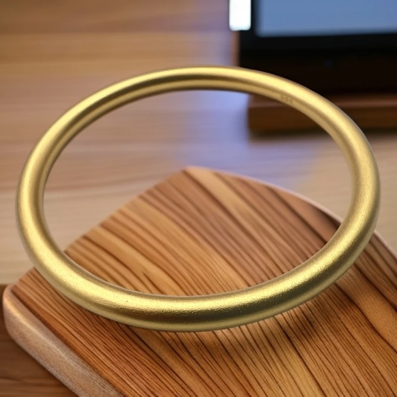 【七七专属】精美百搭国潮风女士合金素圈手镯SZ60499