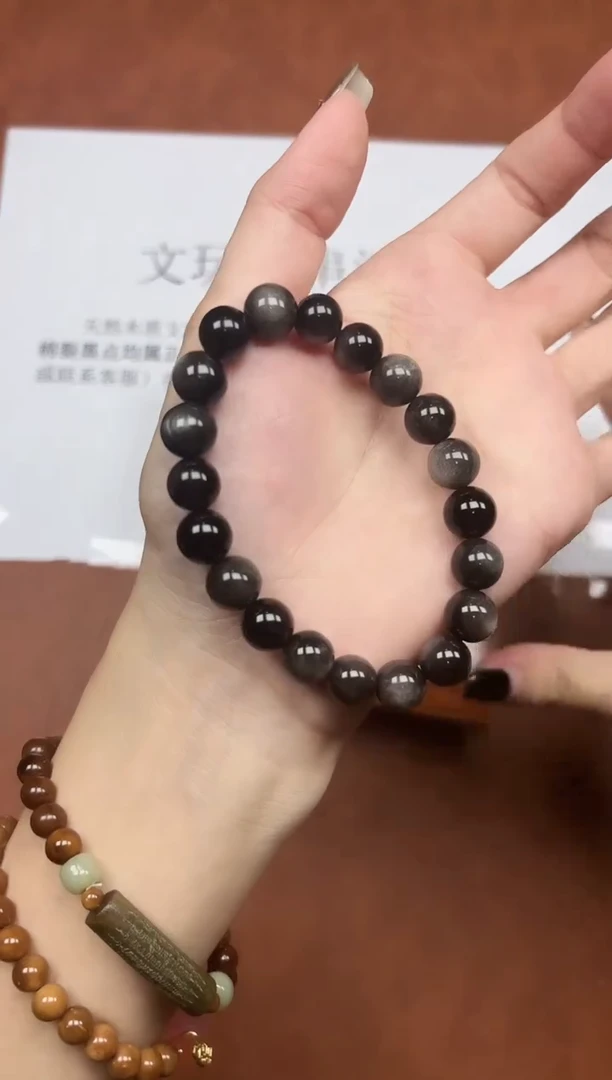 白玉菩提手串孤品手串-默认微瑕