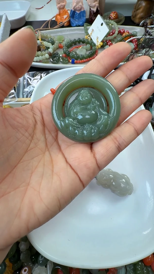 颈饰未镶嵌和田玉林*240一个林林